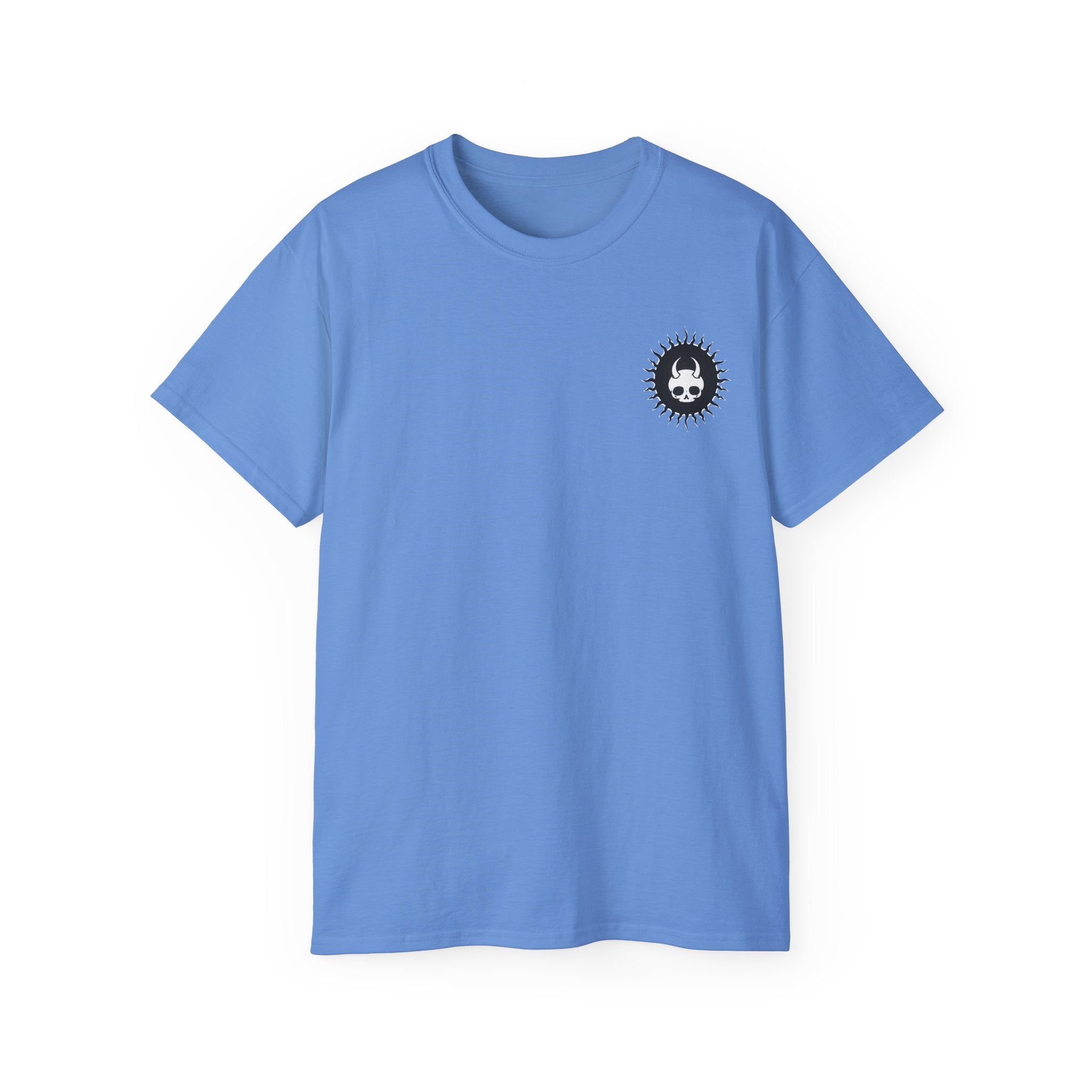 Reverse Exorcism - Unisex Cotton Tee (Back) - Damned Threads